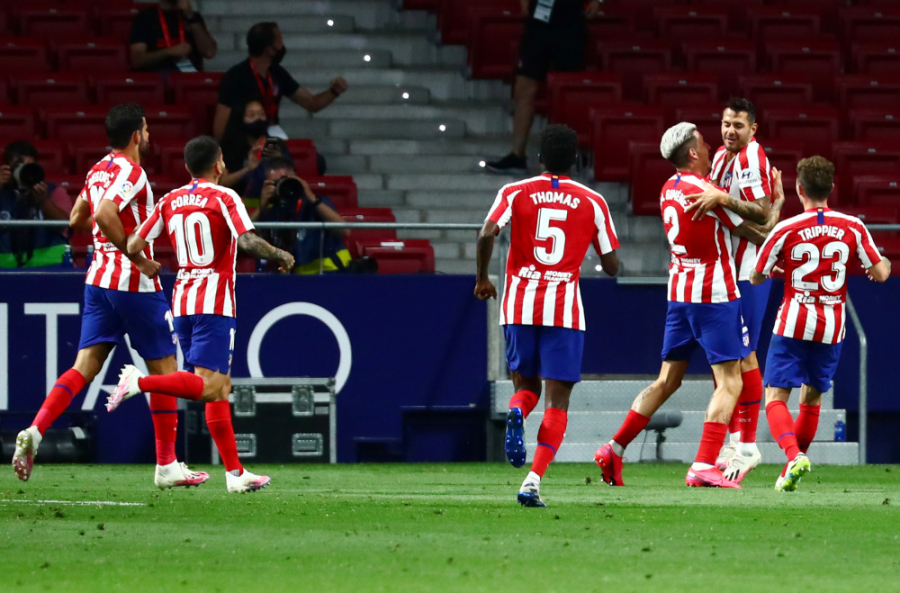 Late Vitolo goal gave victory to "Atletico" team