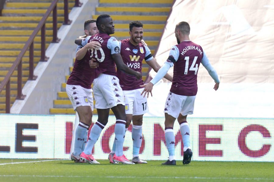 "Aston Villa" celebrated a vitally important victory