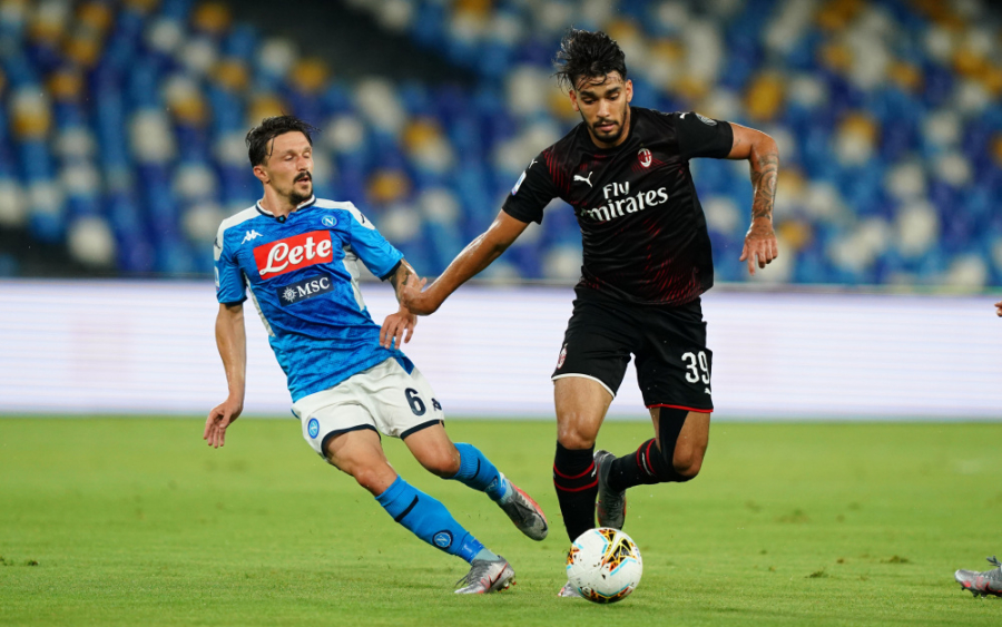 "Napoli" and "AC Milan" part ways amicably