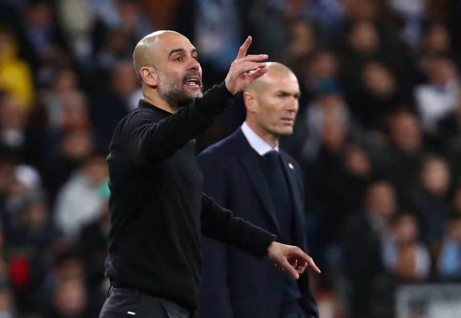 P. Guardiola: "Predicting Zidane's tactical actions is not easy"