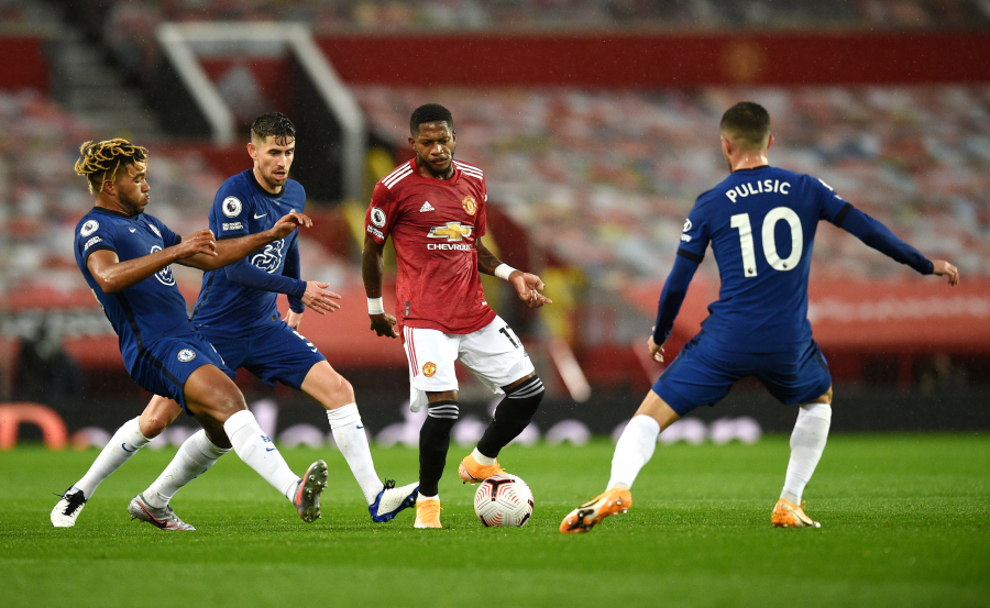 The duel between "Man Utd" and "Chelsea" ended goalless