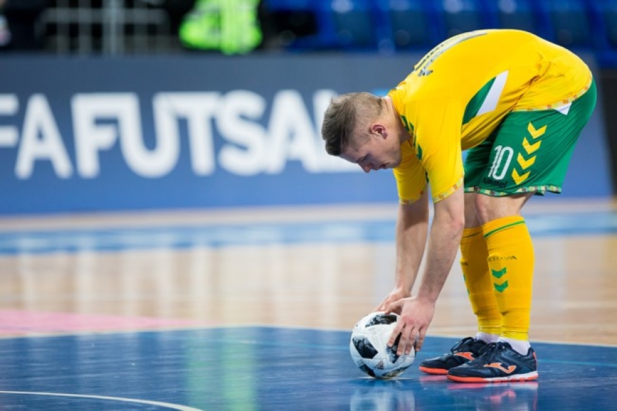 Tajikistan did not spare the Lithuanian futsal national team