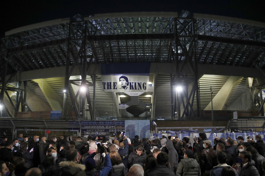 "Napoli" officially changed the name of the stadium