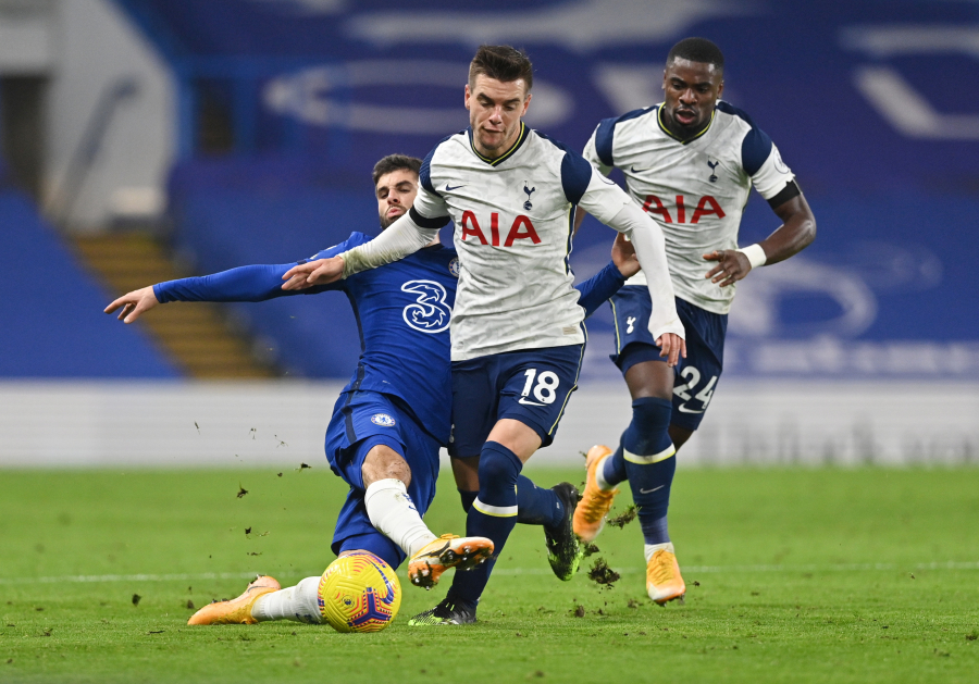 In the London derby - the zero-point "Chelsea" and "Tottenham" draw