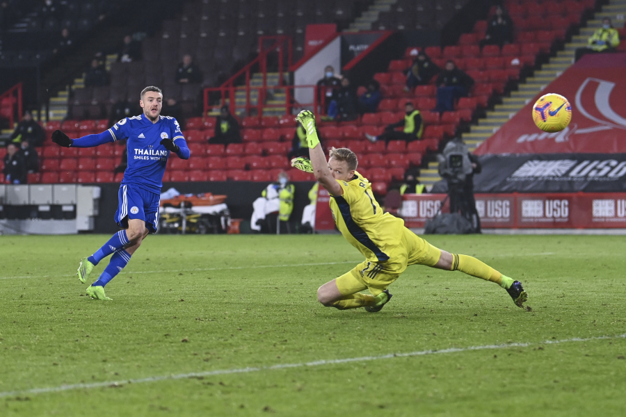 "At the end of the match, "Leicester" defeated "Sheffield Utd""