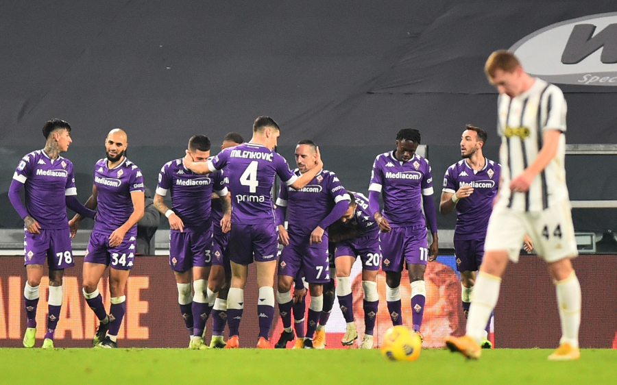 "Fiorentina" loses to "Juventus" team