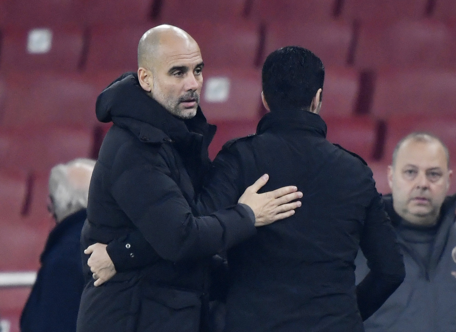 P. Guardiola: "Arteta's dismissal would be a huge mistake"