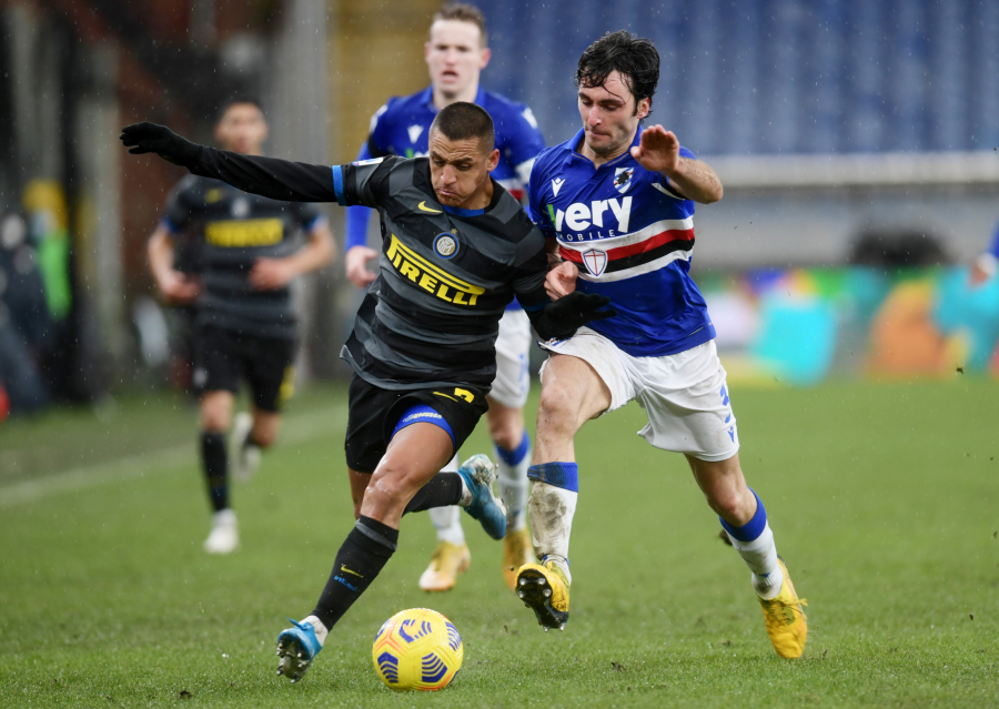 "Sampdoria" defeats "Inter" team