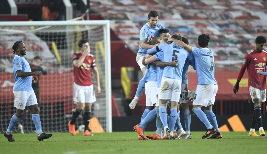 "Manchester United" finished their performance in the "Carabao" Cup