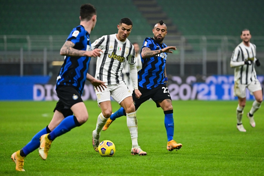 C. Ronaldo's goals led "Juventus" to victory against "Inter"