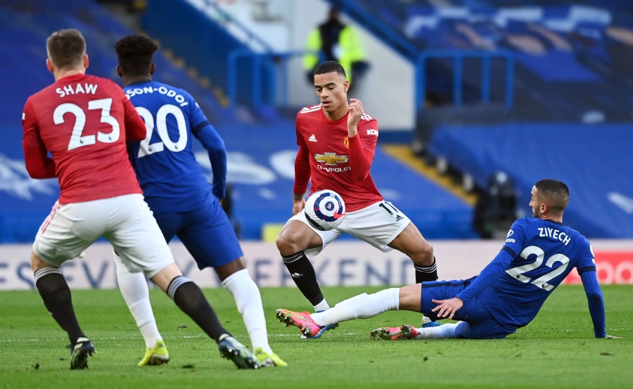 The match between "Chelsea" and "Man Utd" ended goalless