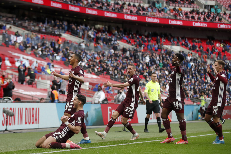 "Leicester" won the FA Cup for the first time in the club's history.