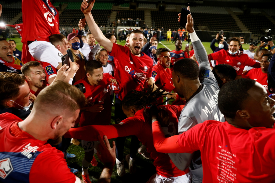 "Lille" ended PSG's dominance in the French Super Cup