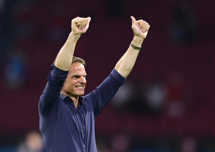 F. de Boer: Being in the best shape we can defeat any team