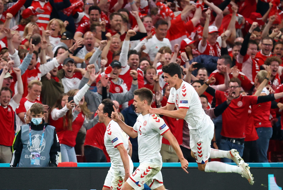 Denmark crushed the Russians and advanced to the EURO 2020 quarterfinals