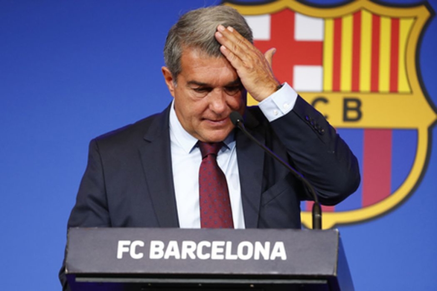 J. Laporta revealed the debt burden of "Barcelona"