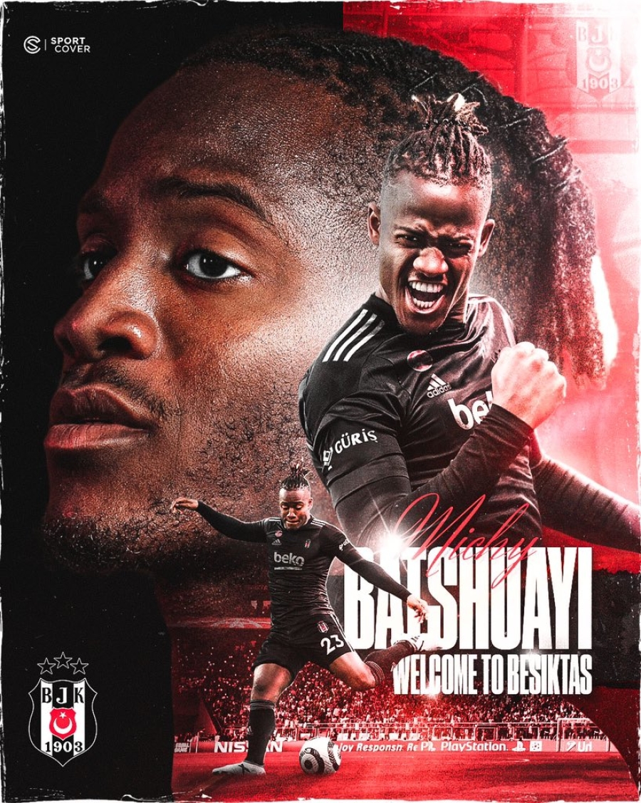 M. Batshuayi moves to Istanbul's "Besiktas" on loan terms