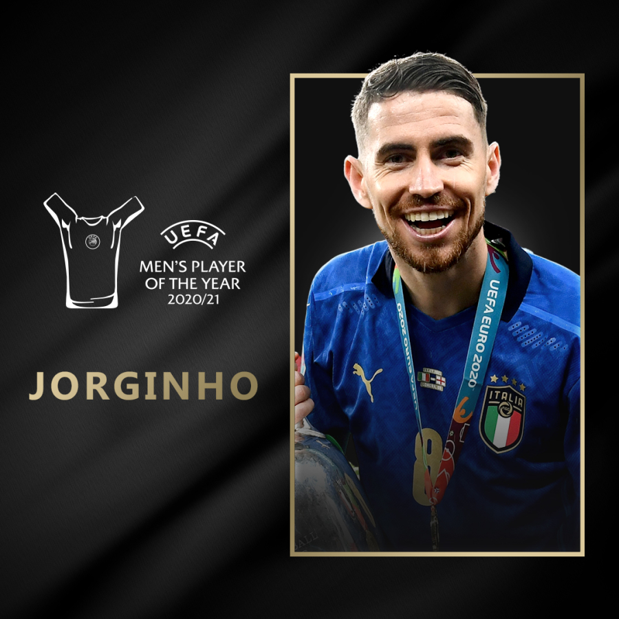 "Distributed UEFA awards: Jorginho named Player of the Year"