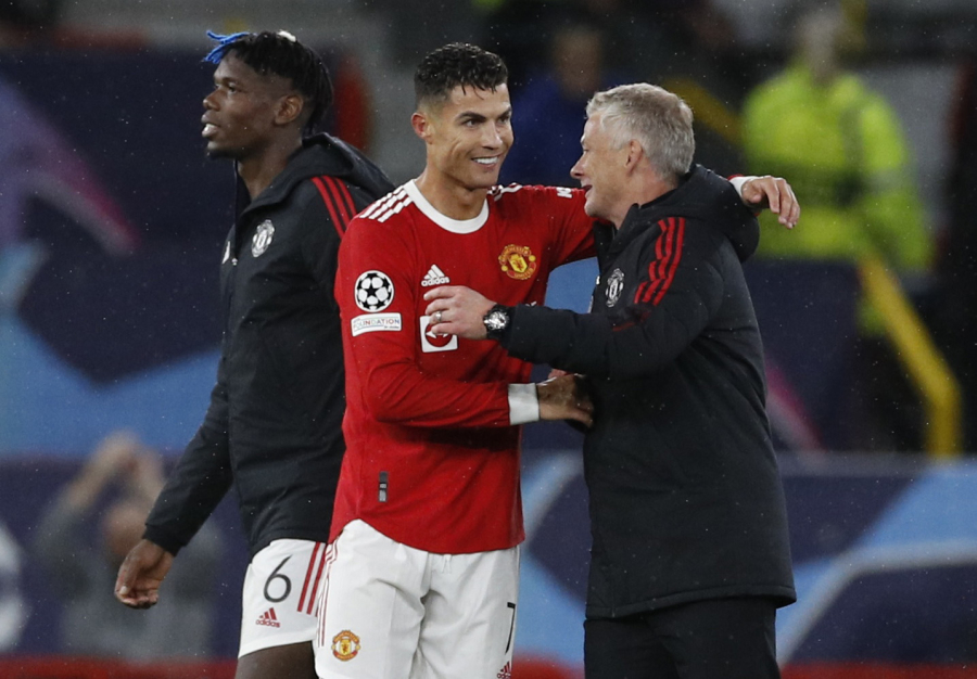 C. Ronaldo "took away" achievement from O. G. Solskjaer