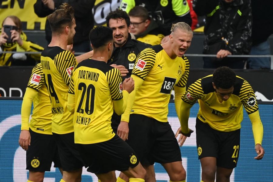 E. Haaland led BVB to victory in Germany