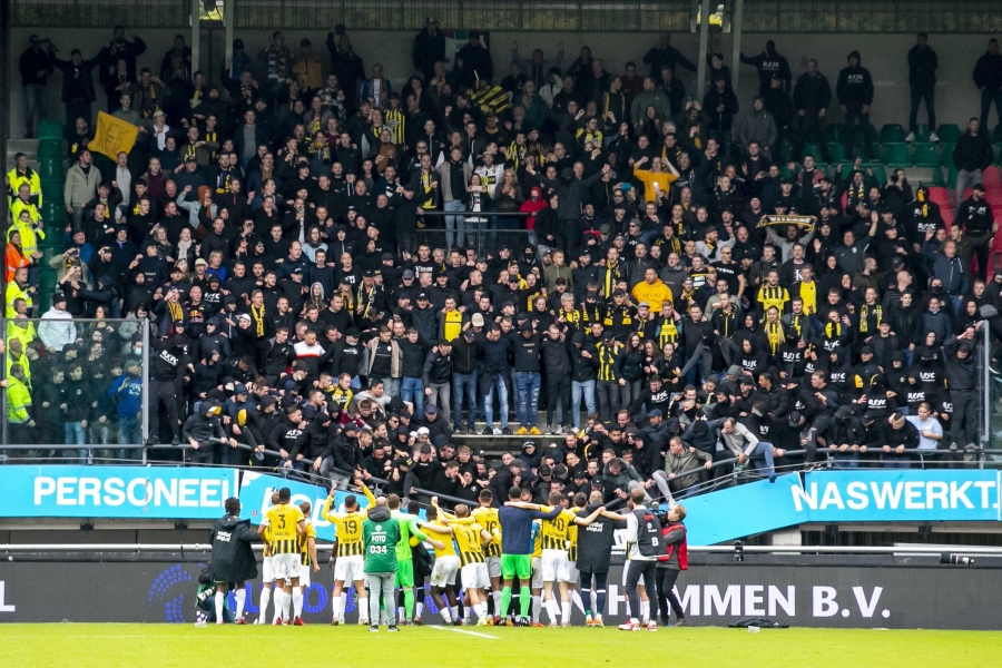 In the Netherlands, fans filled the stadium stands