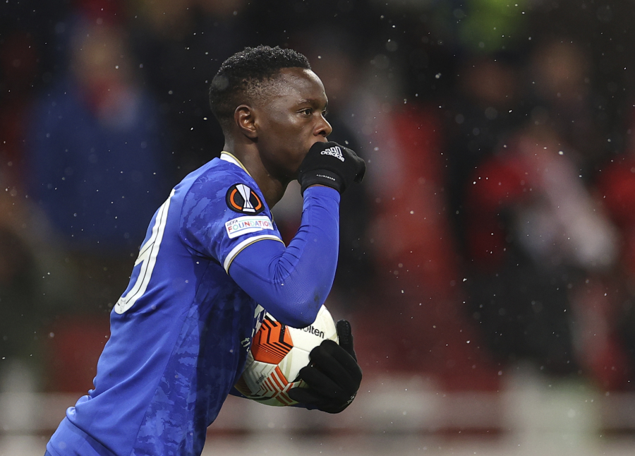 Four P. Daka goals led Leicester to their first victory in the Europa League