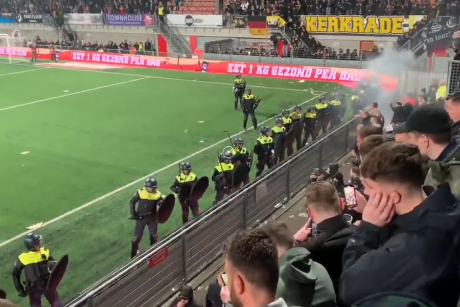 Fans caused unrest in the Netherlands: postponed match