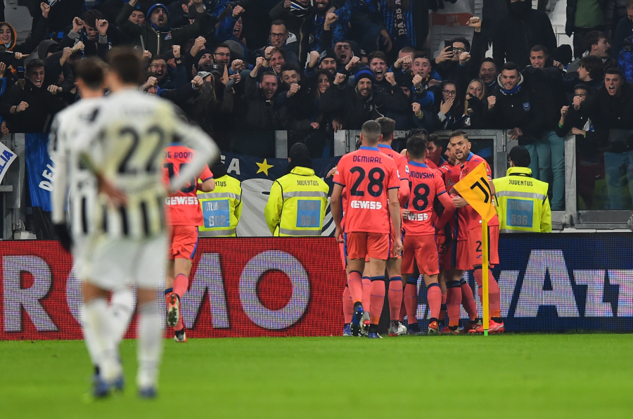 "Atalanta" crushes "Juventus" team on the road