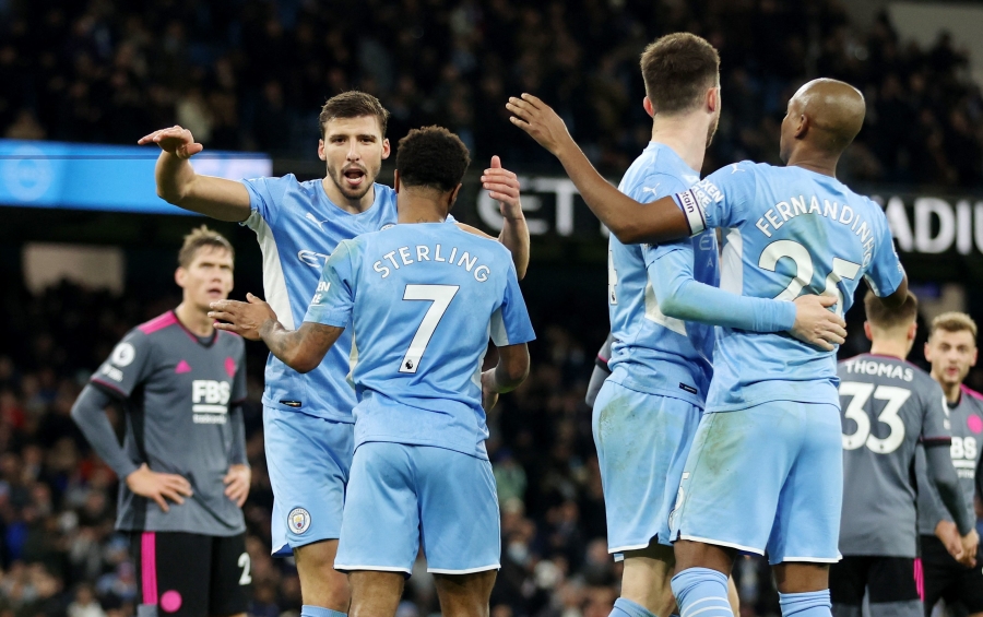 "Manchester City" triumphed with 9 goals in the Christmas party