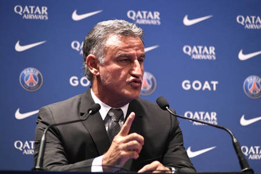 Official: C. Galtier - the seventh PSG coach in the last 10 years