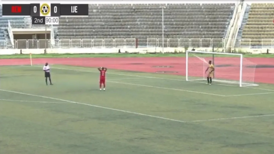 In Nigeria - 11 meter penalty shootout that shocked fans