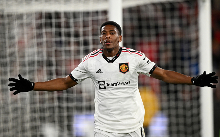 A. Martial leaves Manchester United after nine years