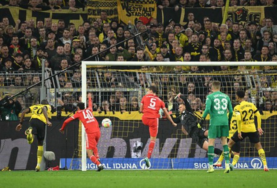 A. Modeste's goal earned a point for Borussia in "Der Klassiker" match