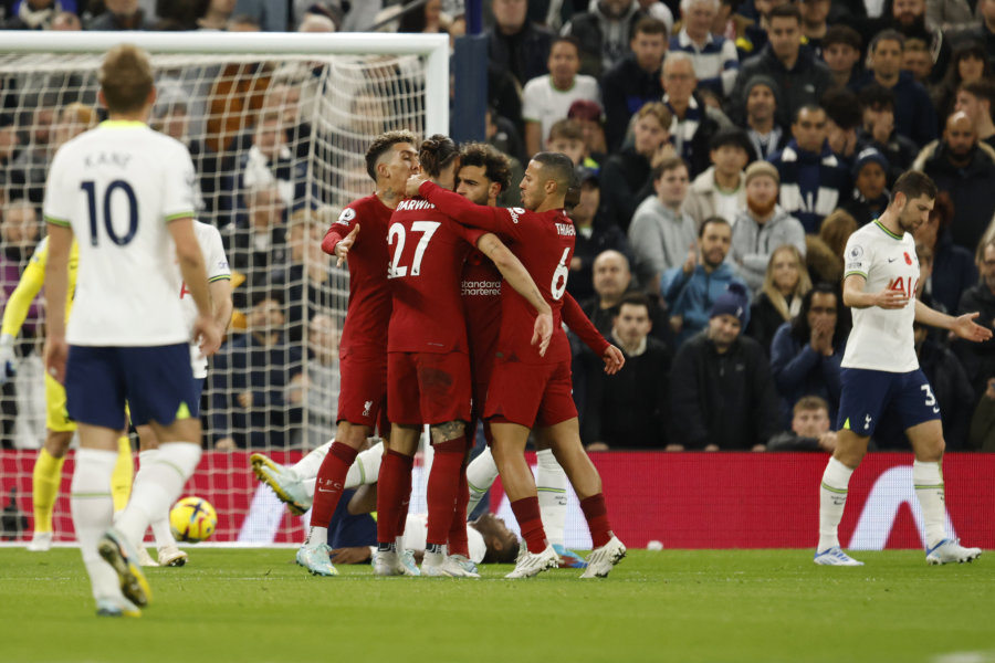 M. Salah's brace sinks "Tottenham" footballers