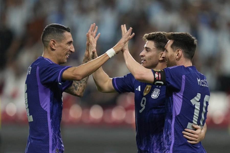 Argentina preparing to face UAE in friendly match