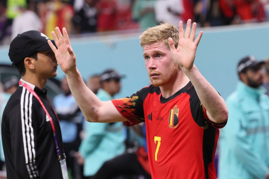 K. De Bruyne did not understand why he was chosen as the best player of the match