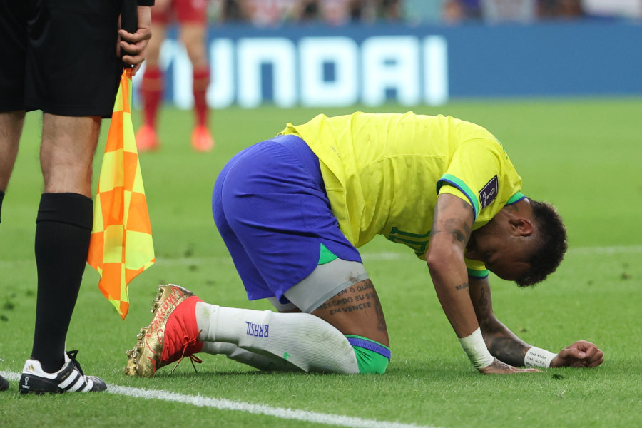 In the Brazil national team - concern over Neymar's injury