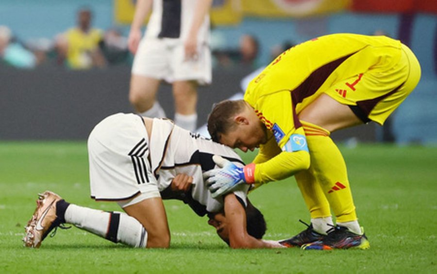 M. Neuer does not score a point in the national team career