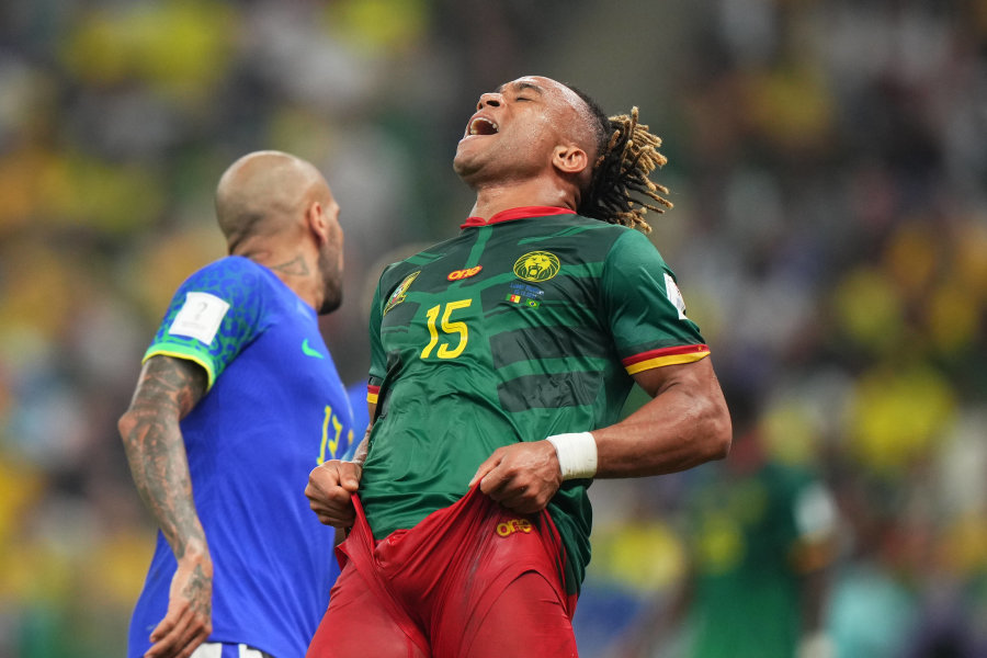 Cameroon defeats Brazilians but goes home.