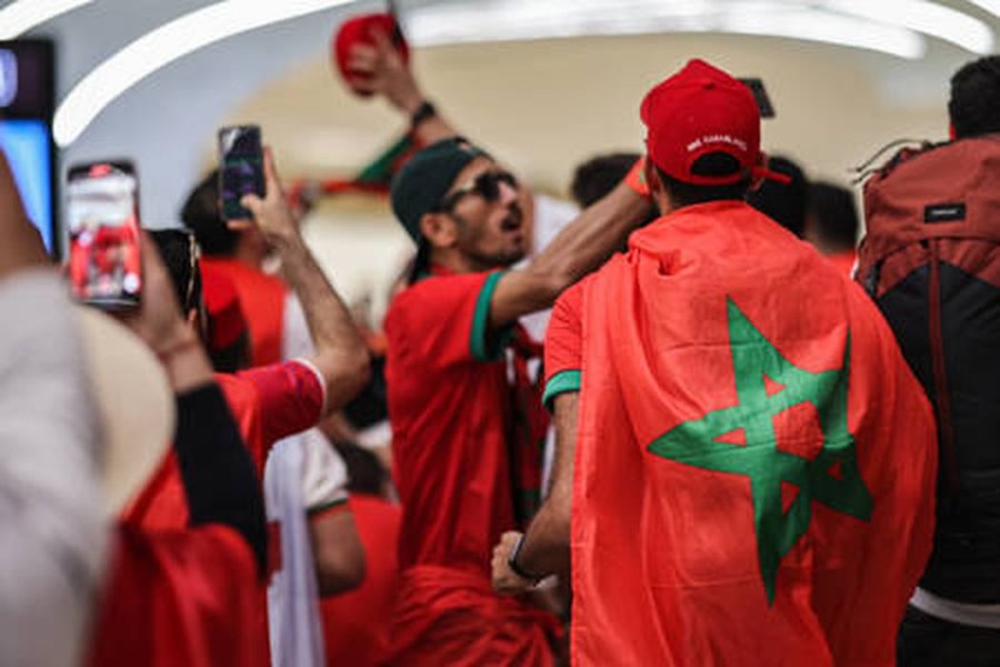 World Football Championship: Morocco - Spain (live)