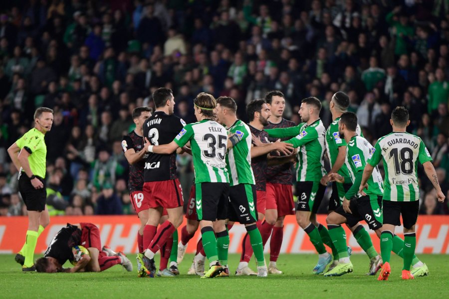 The battle between the teams "Betis" and "Athletic" ended in a draw