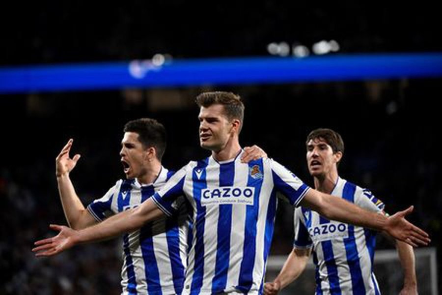 Real Sociedad" triumphed in the Basque derby