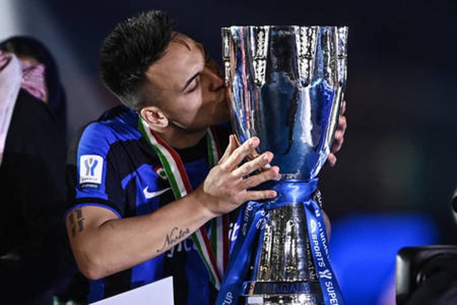 Inter triumphed in the Italian Super Cup