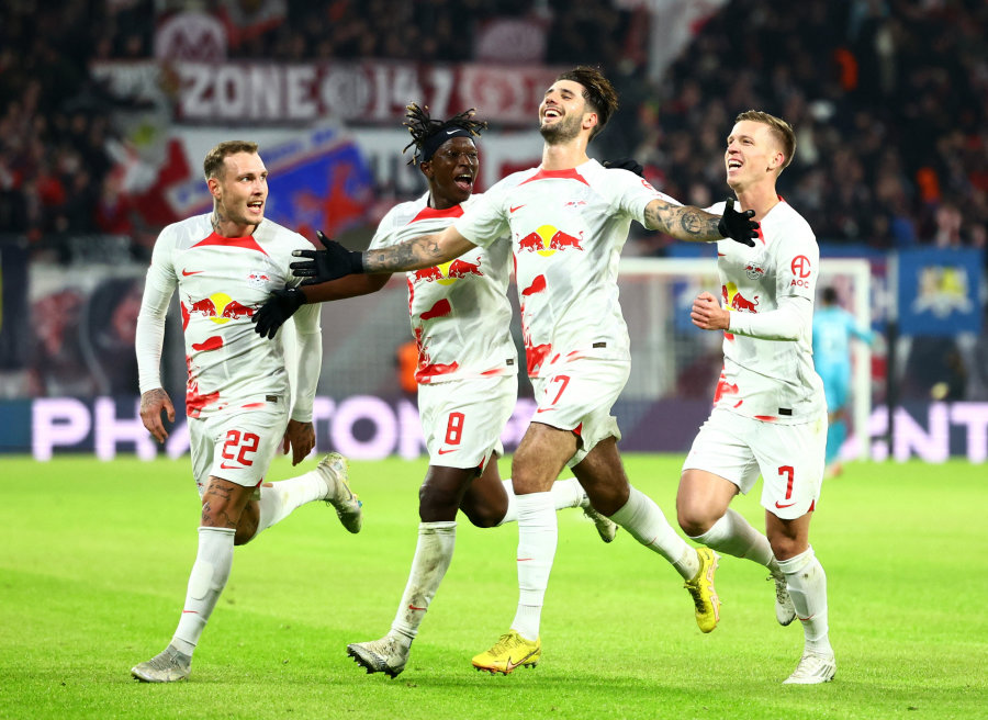 D. Szoboszlai's double secures victory for Leipzig team