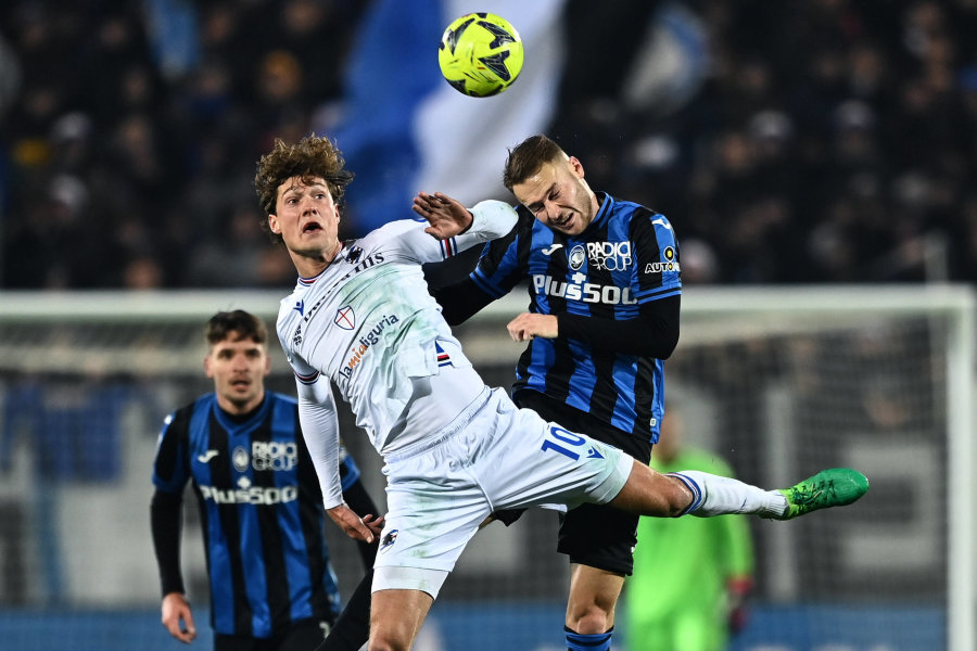 Atalanta" dealt with "Sampdoria