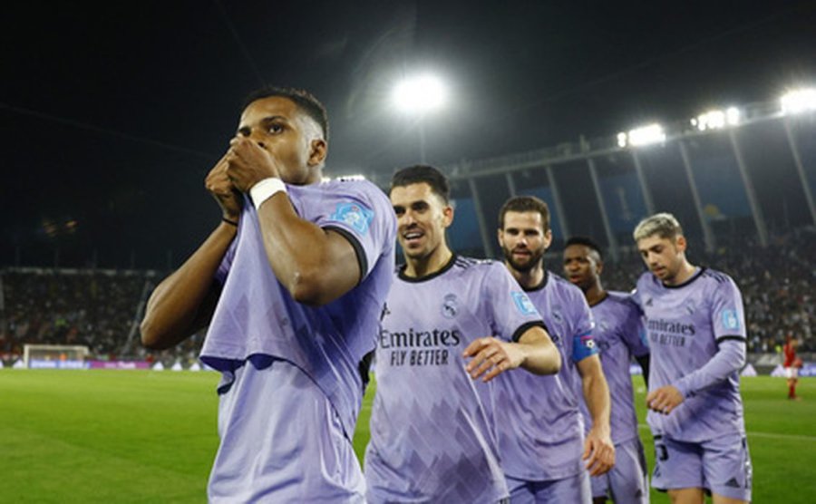 Rodrygo's "double" helped Real team beat Europa League finalists