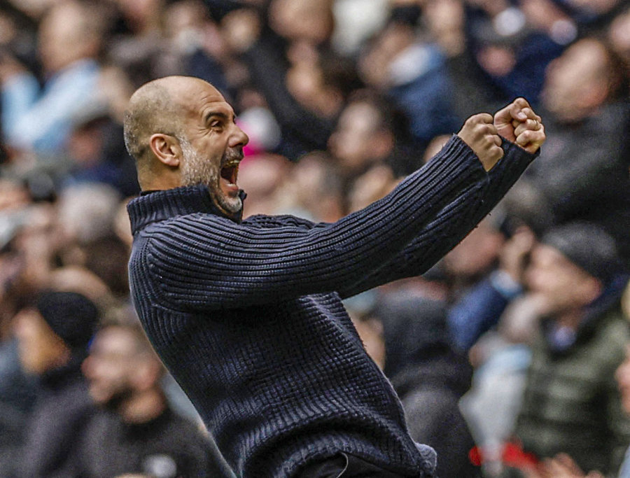 J. Guardiola showed incredible generosity