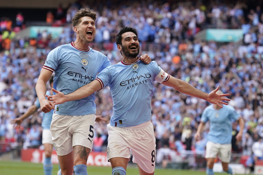 I. Gundogan kills "Man City" win in the FA Cup final