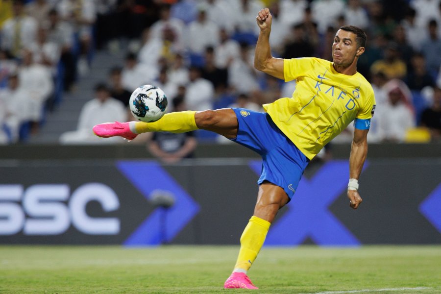 C. Ronaldo lost his nerves - threw a bottle at the TV operator