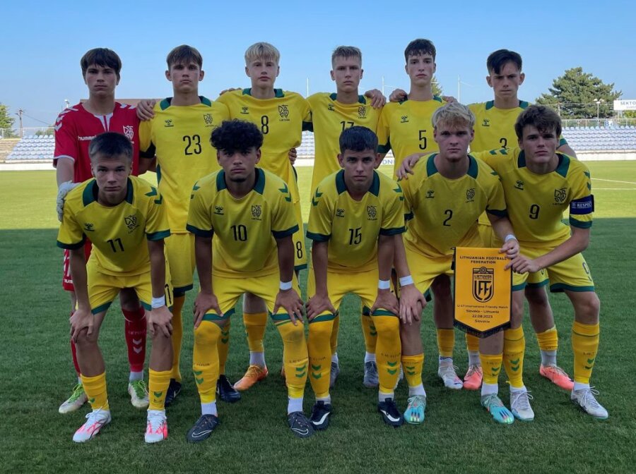 Boys U17 national team will start in the Baltic Cup tournament in Latvia